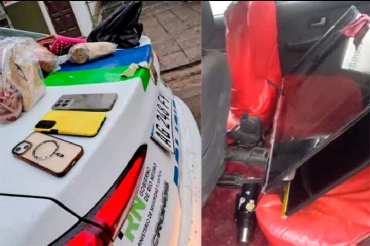 Delincuentes irrumpieron en una casa, maniataron a una familia y huyeron en taxi