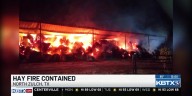 500 bales of hay catch fire near North Zulch