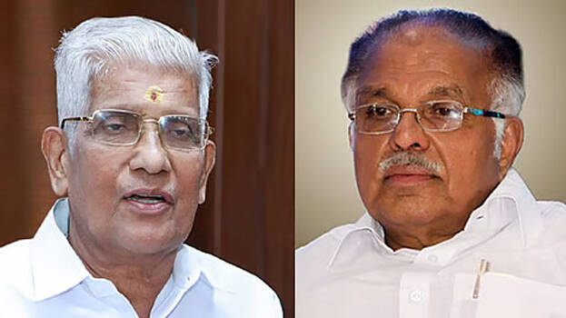 Move to persuade: PJ Kurien visits G Sukumaran Nair