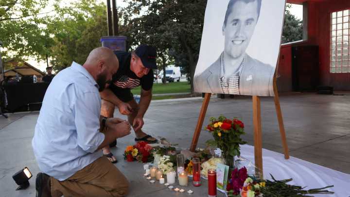 New video shared as search for Charlie Kirk's killer intensifies