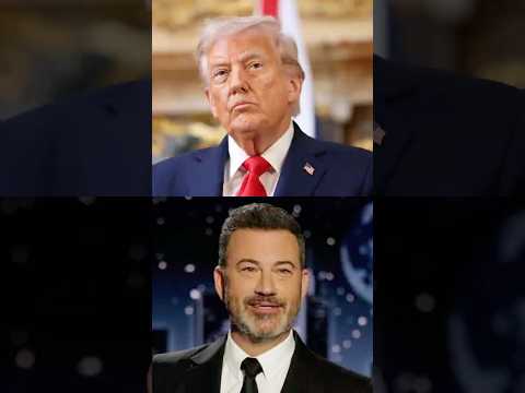 Trump Says Jimmy Kimmel Fired for 'Lack of Talent'