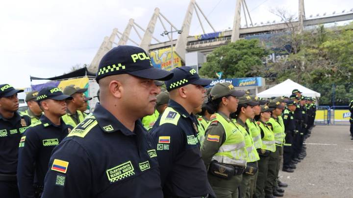 Este es el balance de seguridad tras el partido de Colombia vs. Bolivia en Barranquilla: