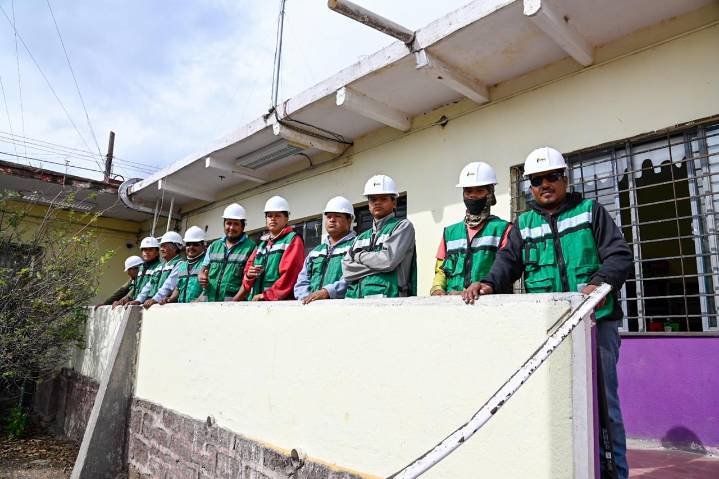JUAN MANUEL NAVARRO ARRANCA LA CONSTRUCCIÓN DE AULAS DIDÁCTICAS EN BENEFICIO DE 900 ESTUDIANTES