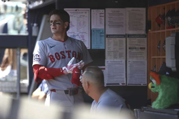 Roman Anthony could miss rest of Red Sox regular season 