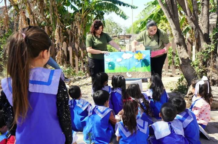 Hubo actividades didácticas en la Huerta Municipal