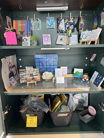 Free Little Art Gallery seeks new home after removal from Forsyth County Starbucks