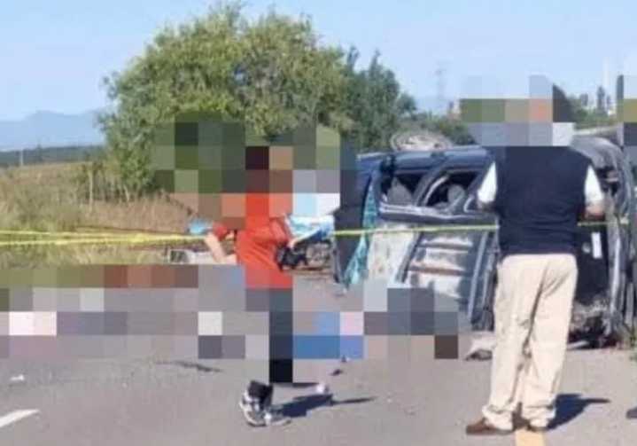Mueren tres personas en accidente carretero en la salida de La Junta a Cuauhtémoc
