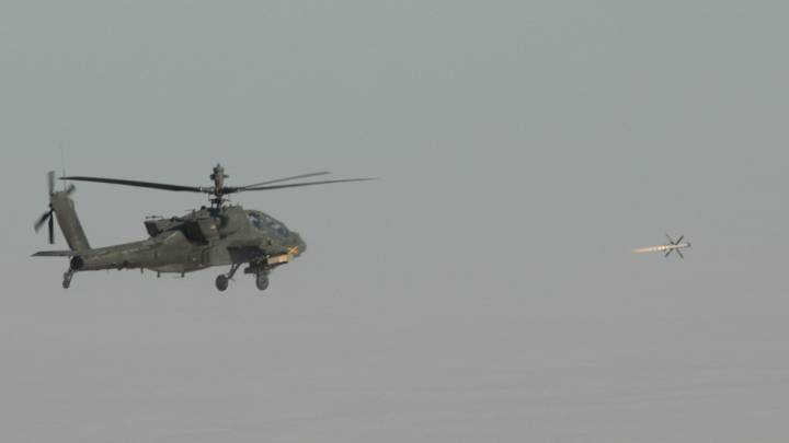 U.S. Army AH-64E Apaches Demonstrate Spike NLOS in CENTCOM AOR