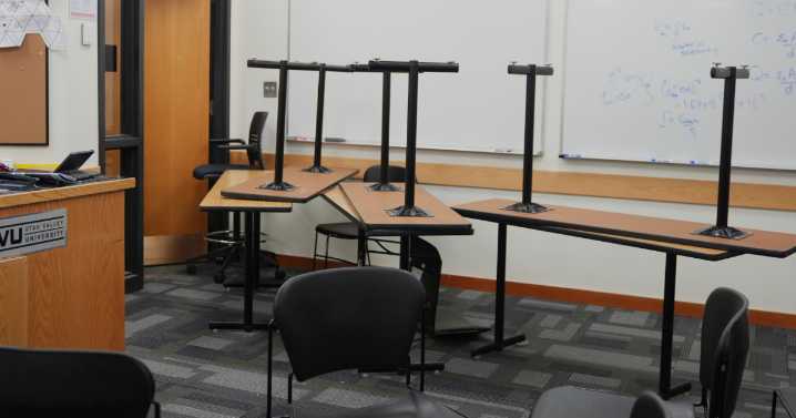 Photos show classroom disarray, items left behind following UVU shooting