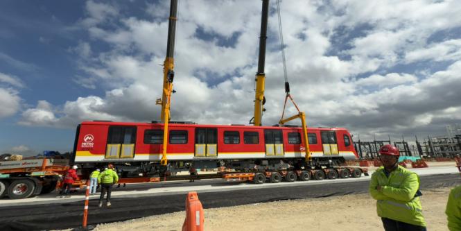 Mucha curiosidad: así lucen los vagones del Metro de Bogotá completamente ensamblados 
