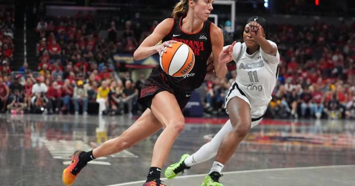 Jackie Young and NaLyssa Smith lead Aces past Fever for 2-1 lead in WNBA semifinal series