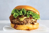 A Big, Beefy Diner-Style Burger At Home