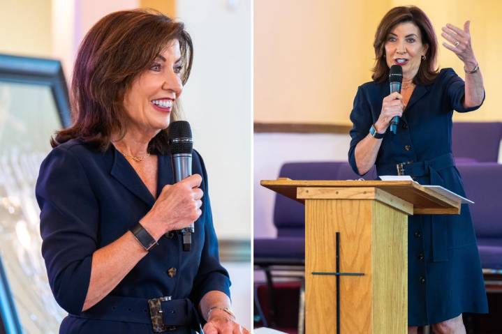 Gov. Hochul criticized for telling black churchgoers not to buy booze with inflation refund checks