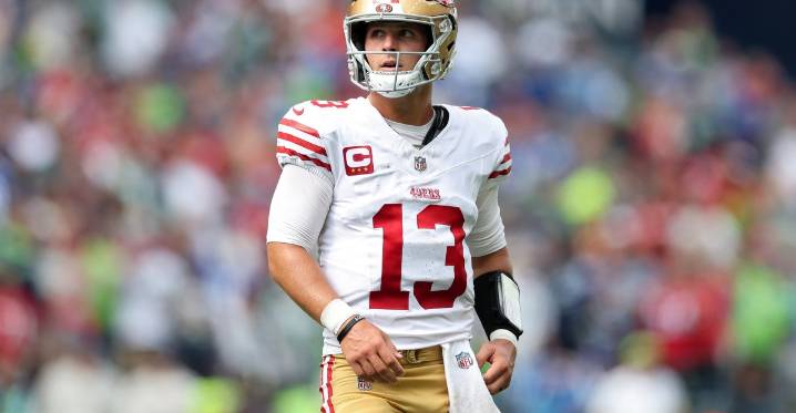 Brock Purdy says he’s trying to be smart with his body; likely a game time decision for Week 3