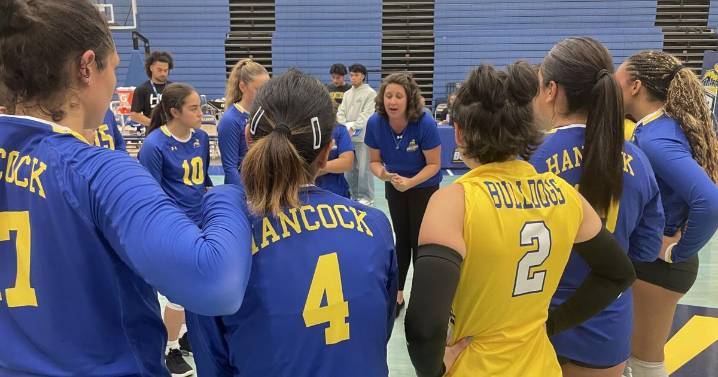 Hancock sweeps Cerro Coso, wins home opener