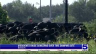 Mission residents raise concerns over tire dumping...
