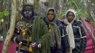 'African tribe' evicted from Scottish woodland site but set up new camp nearby