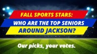Who is the top senior athlete in the Jackson area this fall?