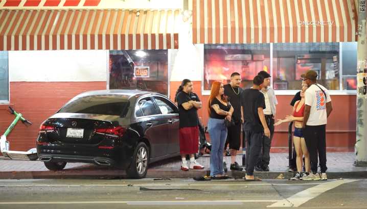 Collision Causes Car to Crash Into The Original Pantry