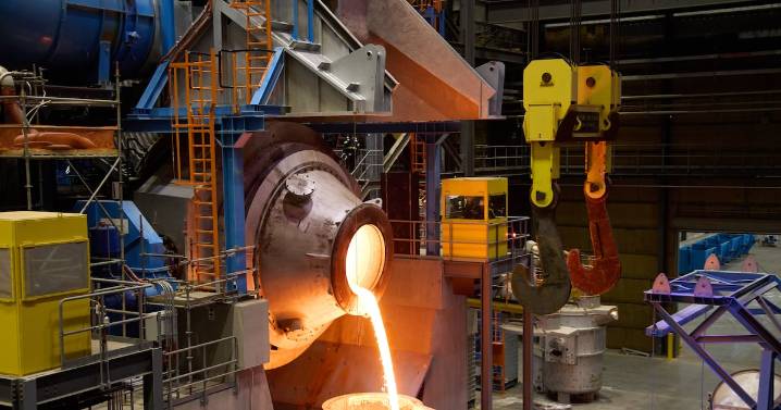 Georgia factory melts metals to return them to the high
