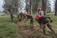 POR LAS DUDAS! El Ejército Argentino capacitó en Corrientes a combatientes por incendios