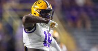 LSU DE Gabriel Reliford left the Southeastern game with an injury. Here's the latest.