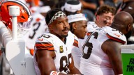 What did Myles Garrett say after Browns lose in blowout to Ravens