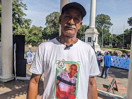 “Es frustrante no saber dónde está mi hijo”