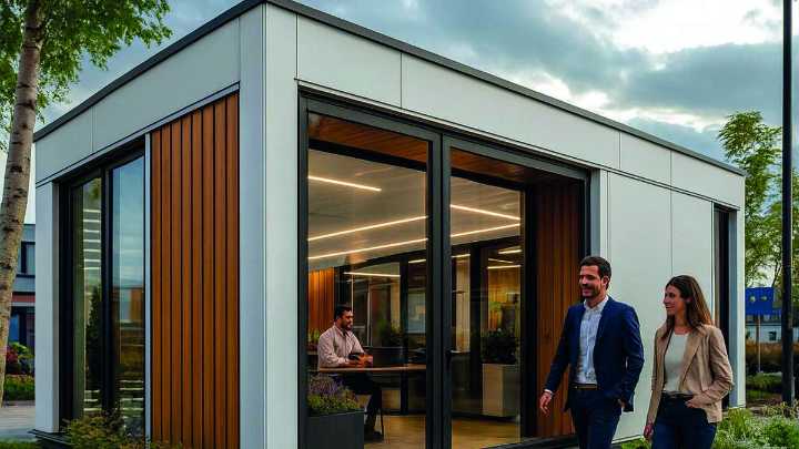 Colonia: viviendas modulares transportables en Santa Fe