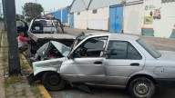 Fallece hombre en hospital luego de brutal choque