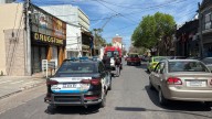 Accidente de tránsito en Santa Fe: un hombre protagonizó un motoderrape a metros de Bulevar