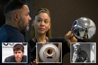High tech, heat sensing cameras scan irises and delineate humans from robots