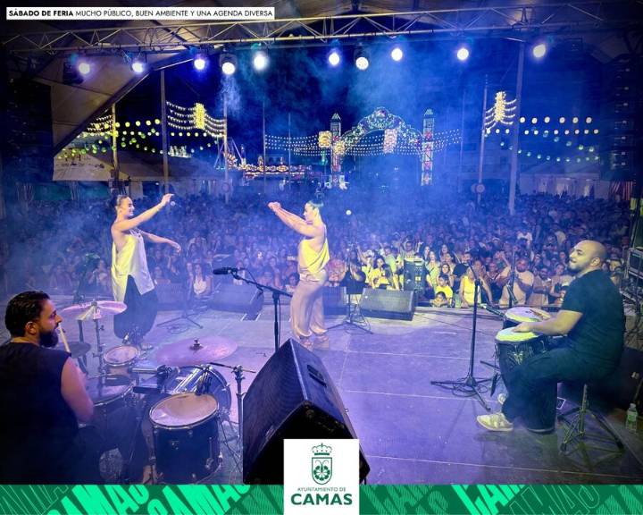 Camas vive su esencia flamenca con casi 40.000 asistentes en la Feria y Fiestas Patronales
