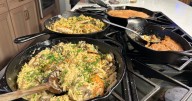 Cast iron skillet meal recipes by Jen Clark