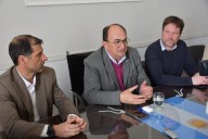 Salomón se reunió con el Decano de la Facultad de Ciencias Económicas de la UNLP