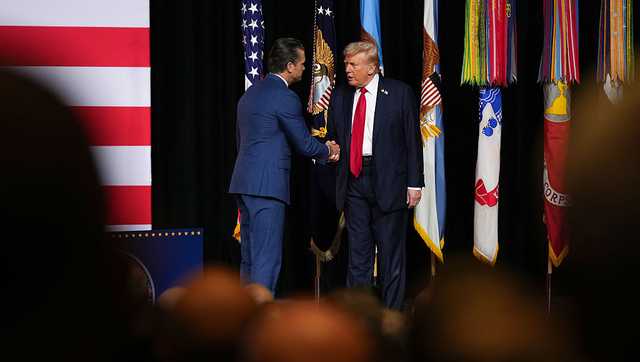 Trump and Hegseth declare an end to 'politically correct' leadership in the US military