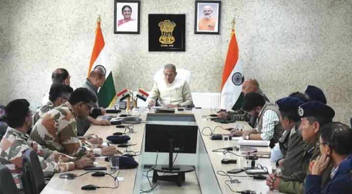 LG Ladakh reviews security situation in Leh