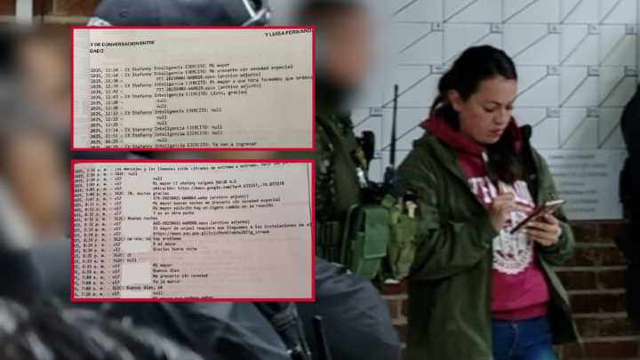 Fiscalía reveló chats de falsa capitana que habría infiltrado seguridad de Presidencia: participó en reuniones con Gaula y Policía Militar