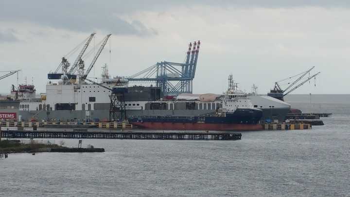The elusive ship built to carry US special operators is in the Caribbean