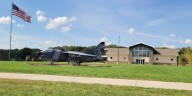 ‘Home sweet home’ - A-7 D Corsair II fighter jet makes final landing at Siouxland Freedom Park as a new display