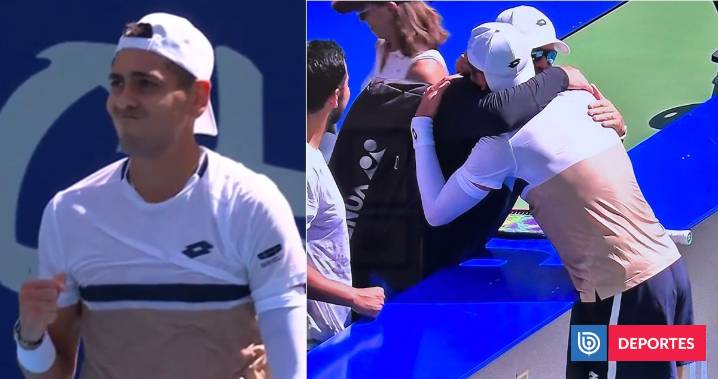 Batacazo de Alejandro Tabilo en Chengdu: venció al 30° del Mundo Luciano Darderi y acabó emocionado
