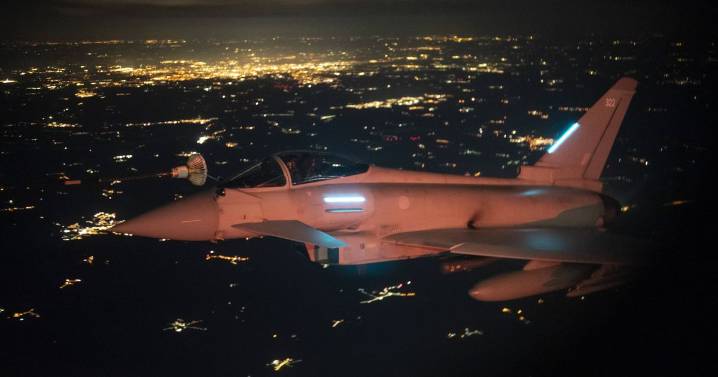 RAF fighter jets fly first NATO air defence mission over Poland since Russia incident
