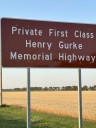 New sign honors Neche, N.D., resident Private First Class Henry Gurke's sacrifice in WWII