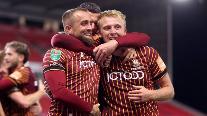 Bradford City want to topple Newcastle - and then take a crack at America