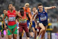 Portugal's Isaac Nader is the out-of-nowhere winner of men's 1,500 meters at world championships
