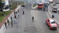 Suman 57 heridos por explosión de pipa en Puente de la Concordia; 19 graves