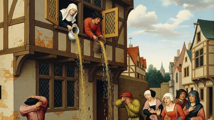 La insólita y asquerosa costumbre medieval que inundó las grandes ciudades de Europa