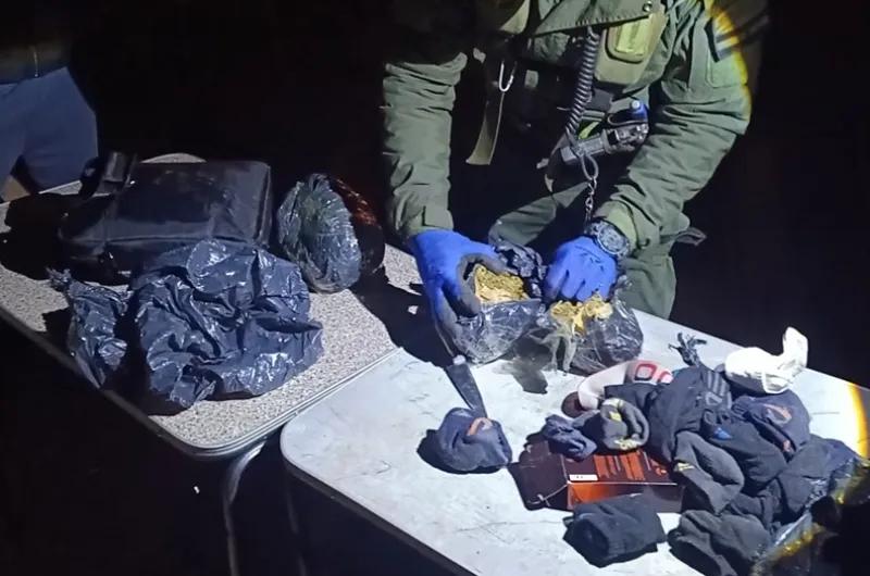 Pozo Hondo: Gendarmería secuestró medio kilo de marihuana en un colectivo y detuvo a un pasajero
