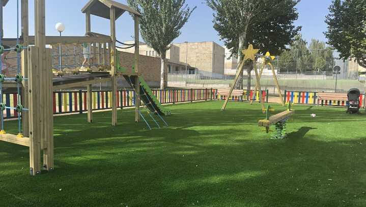 Arrancan las obras para mejorar el parque Ciudad de los Niños de Villamayor