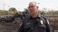 Woodhaven train derailment sparks huge brush fire, leaves officials in the dark